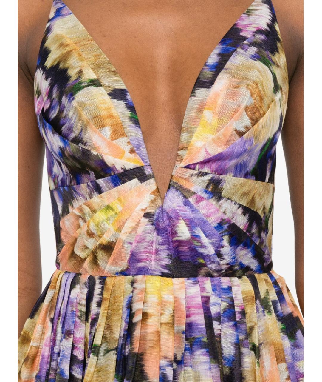 ZIMMERMANN Мульти льняной сарафан, фото 2