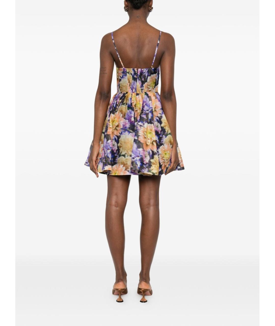 ZIMMERMANN Мульти льняной сарафан, фото 3