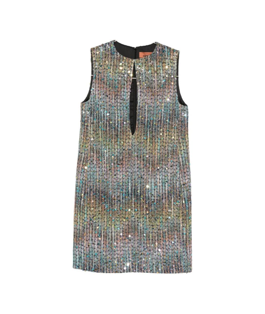 MISSONI Мульти хлопковое повседневное платье, фото 1