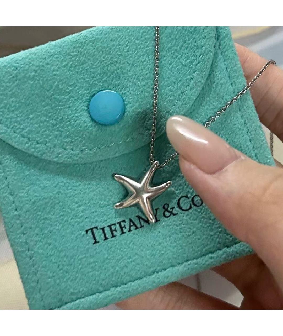 TIFFANY&CO Серебряная серебряная подвеска, фото 4