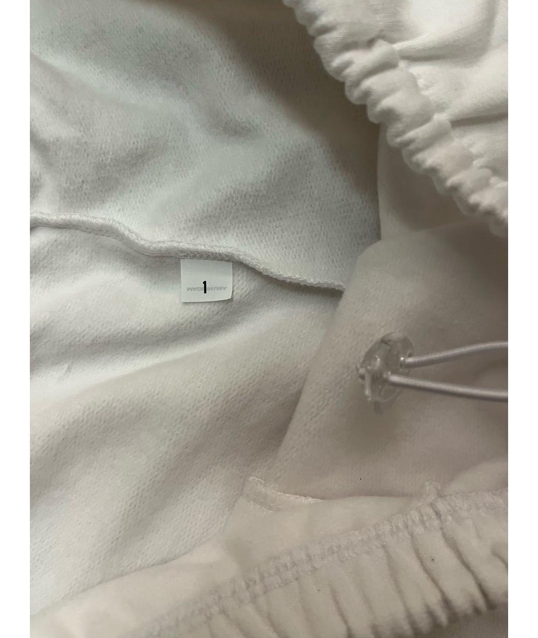 Kanye West Белые хлопковые повседневные брюки, фото 2