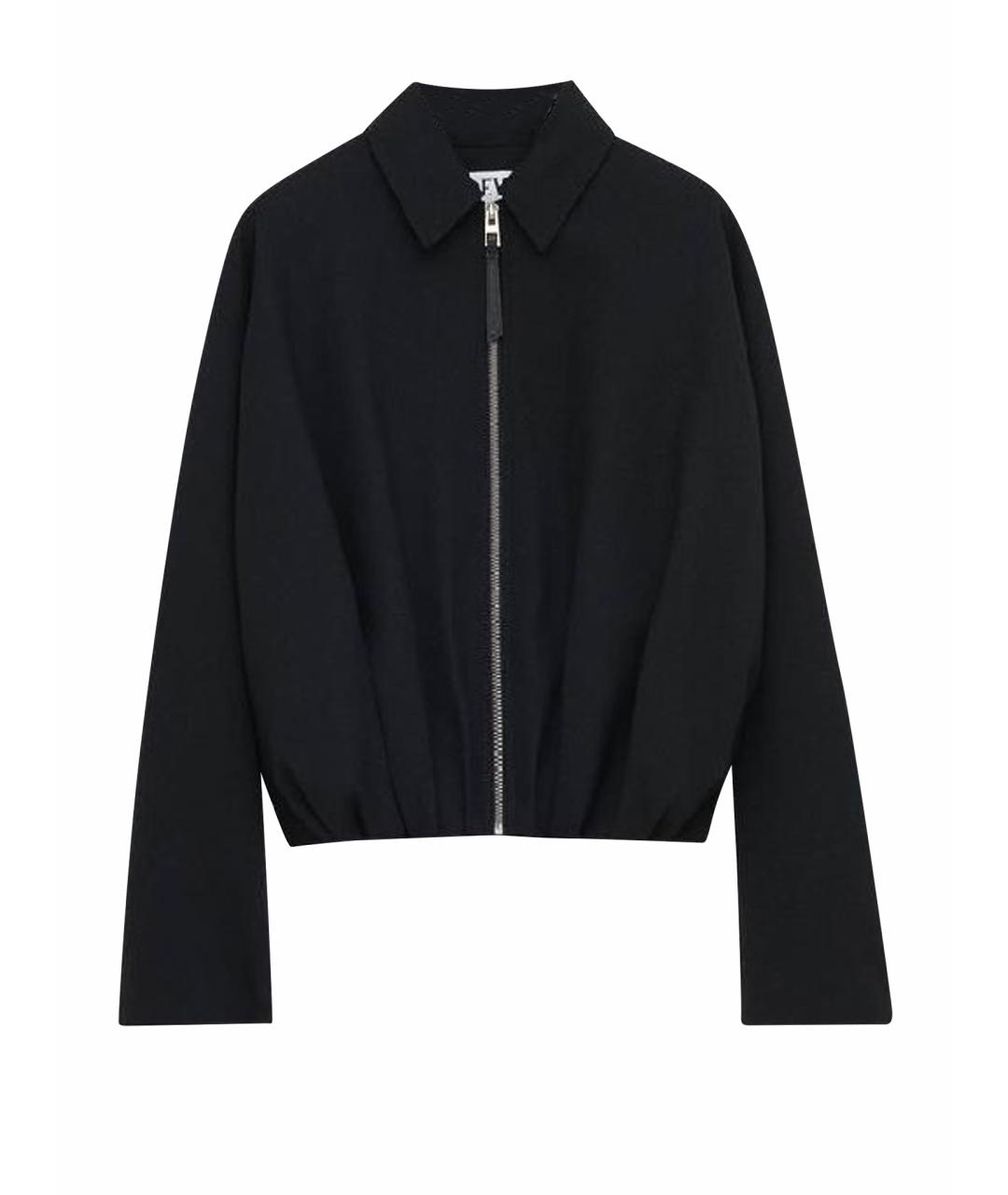 LOEWE Черная шерстяная куртка, фото 1