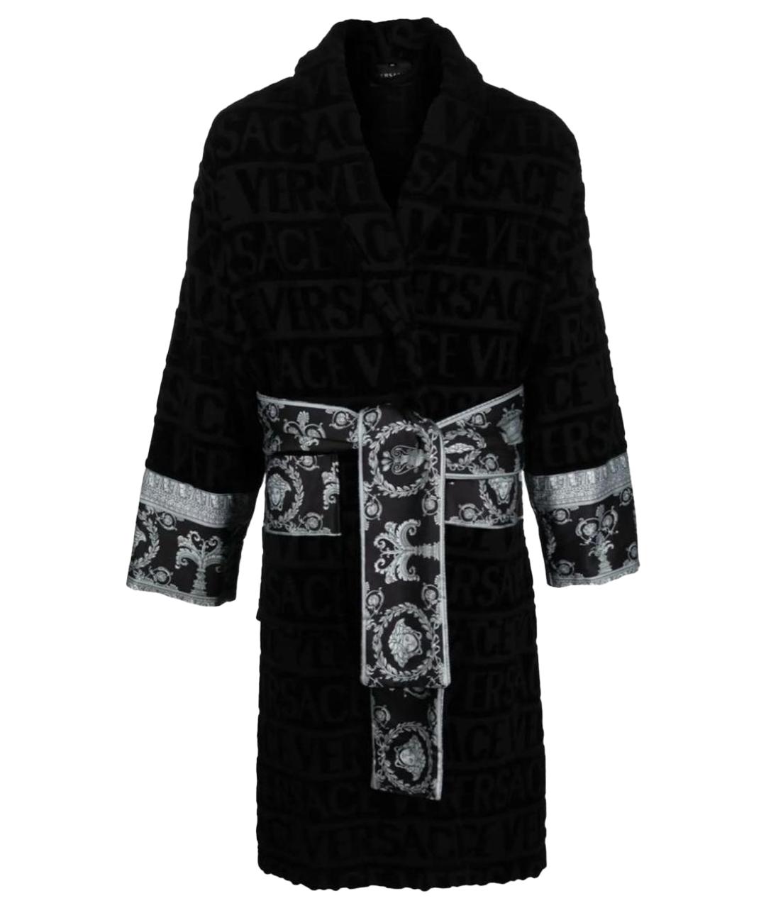 VERSACE Черный халат, фото 1