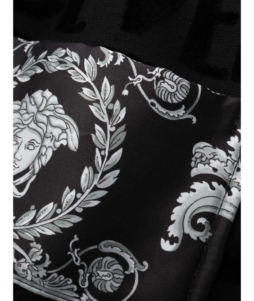 VERSACE Черный халат, фото 3