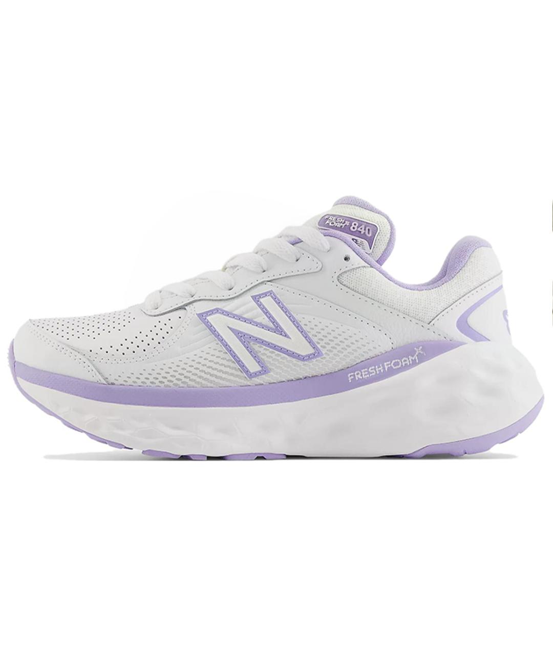 NEW BALANCE Белые кожаные кроссовки, фото 8