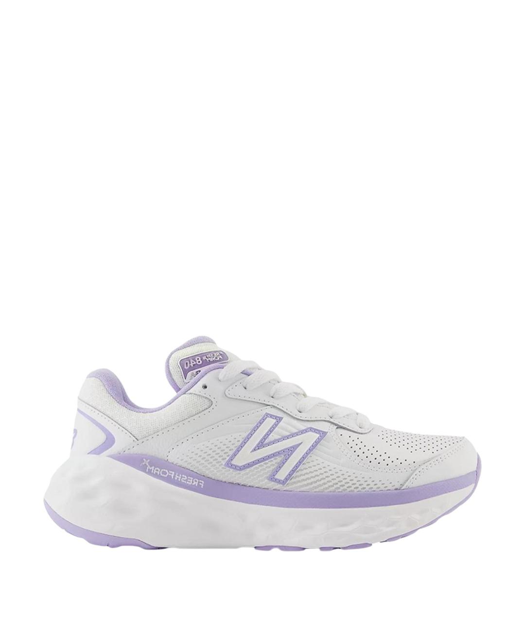 NEW BALANCE Белые кожаные кроссовки, фото 1