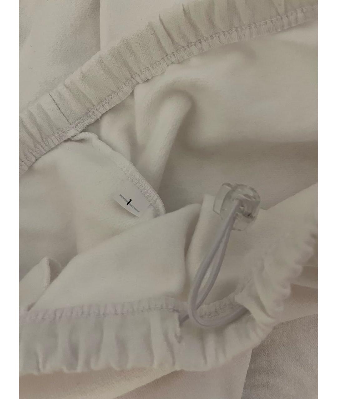 Kanye West Белые хлопковые повседневные брюки, фото 2