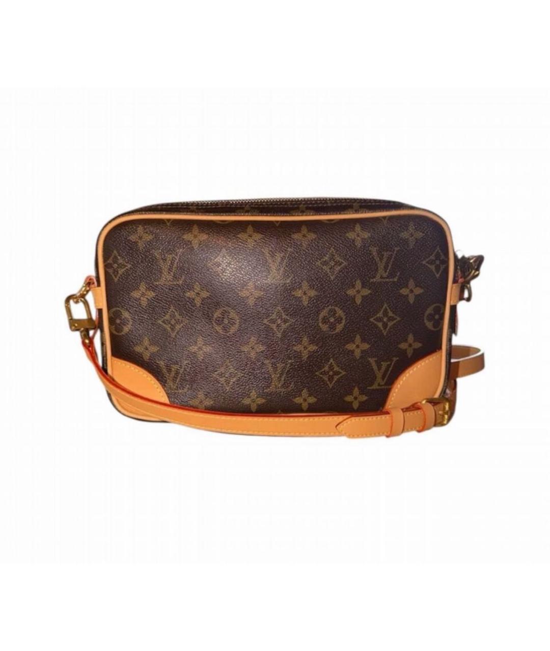 LOUIS VUITTON Коричневая сумка на плечо, фото 2