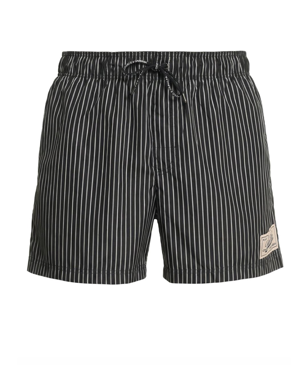 DOLCE&GABBANA Черные полиамидовые шорты, фото 1
