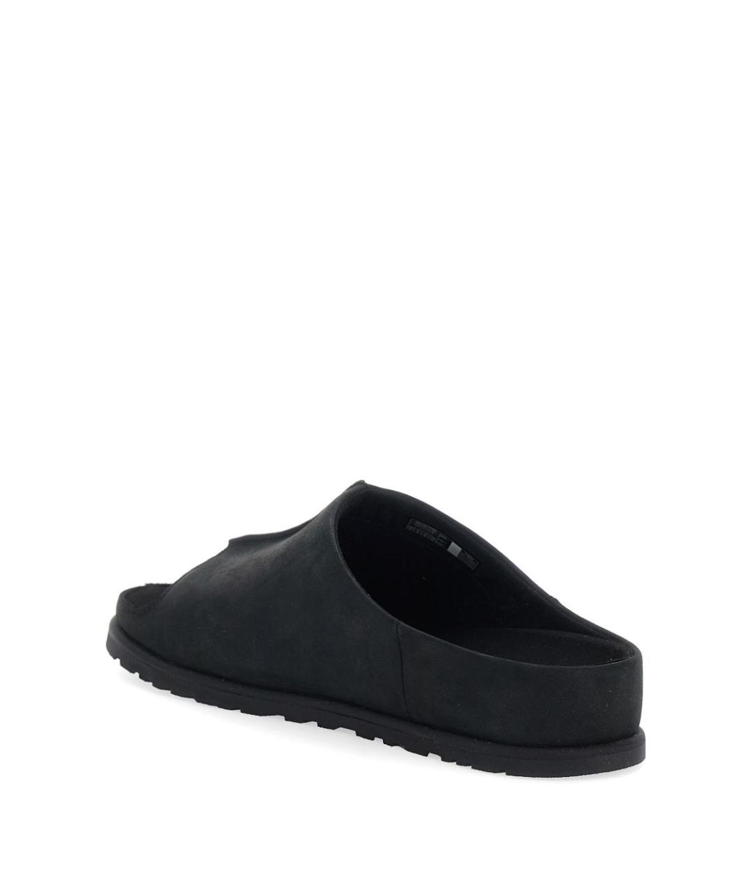 UGG AUSTRALIA Черные замшевые сандалии, фото 3