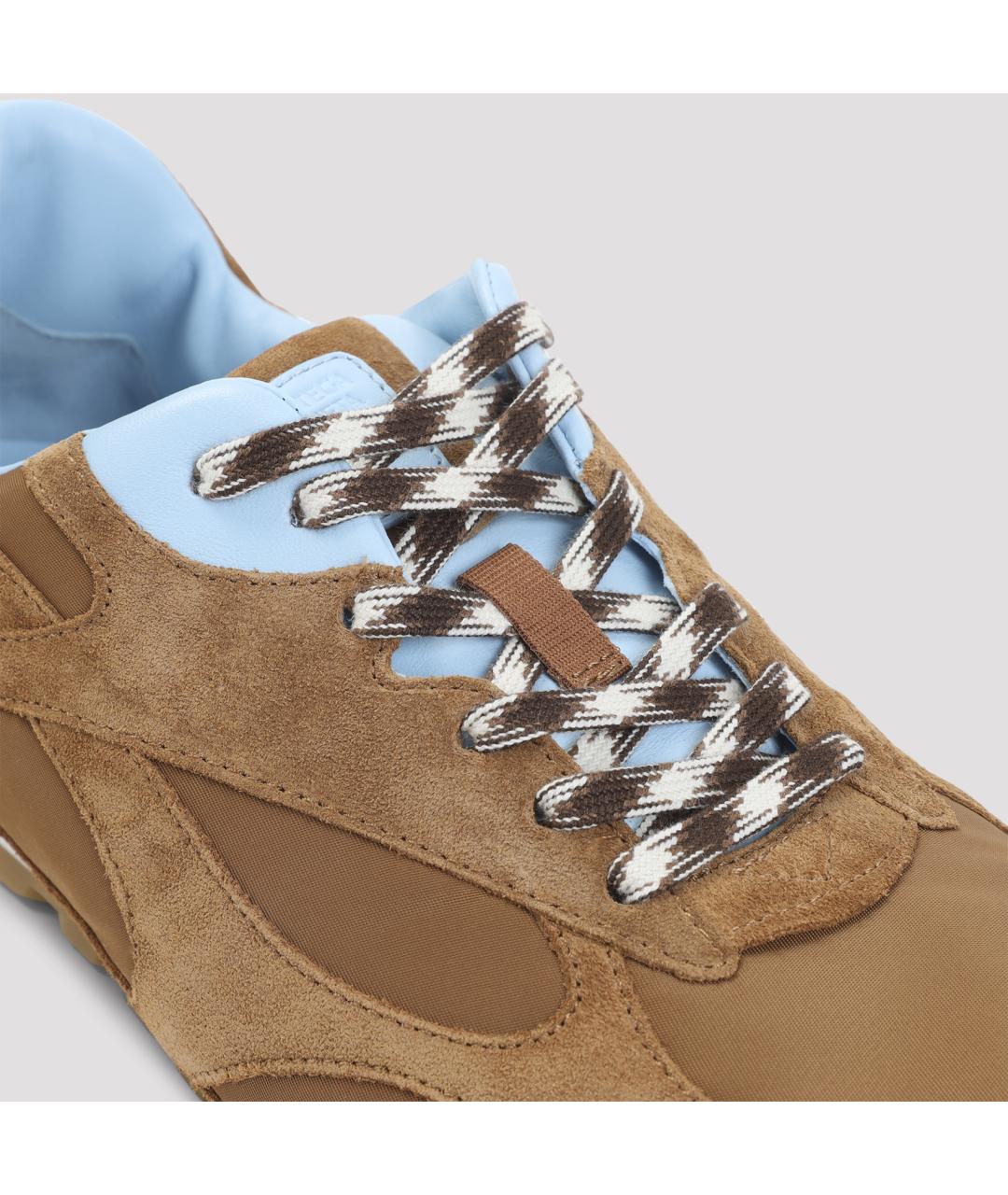 BOTTEGA VENETA Замшевые низкие кроссовки / кеды, фото 3