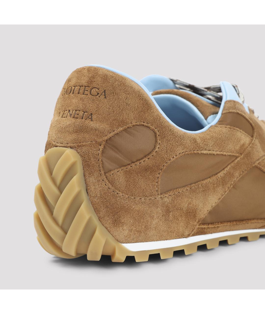 BOTTEGA VENETA Замшевые низкие кроссовки / кеды, фото 4