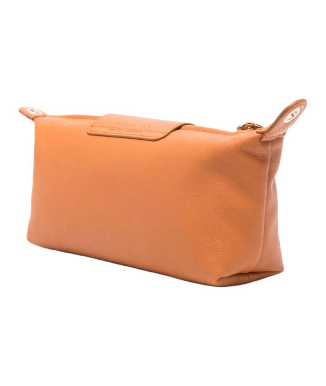 LONGCHAMP Оранжевая кожаная сумка через плечо, фото 2