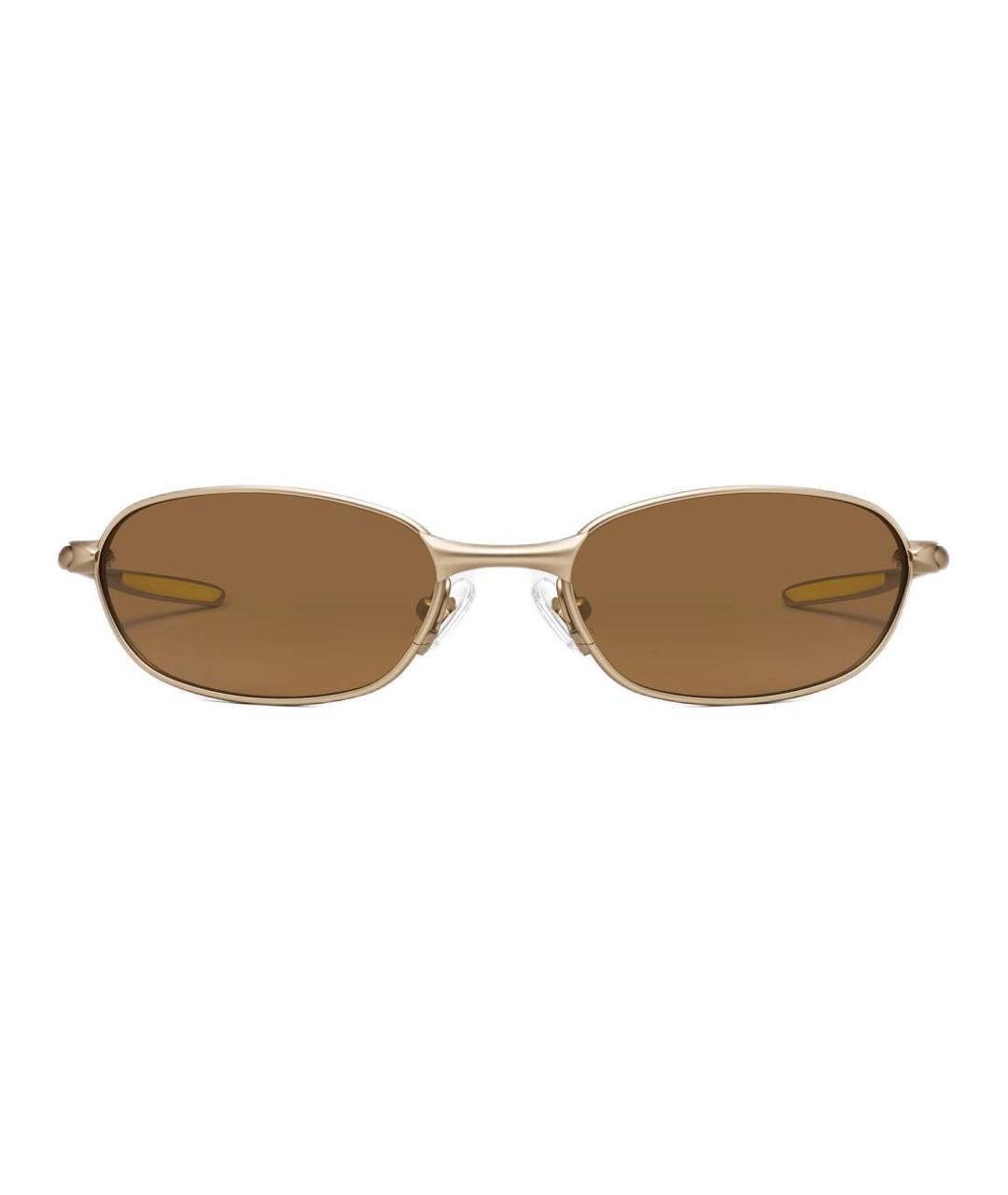 GENTLE MONSTER Золотые металлические солнцезащитные очки, фото 2