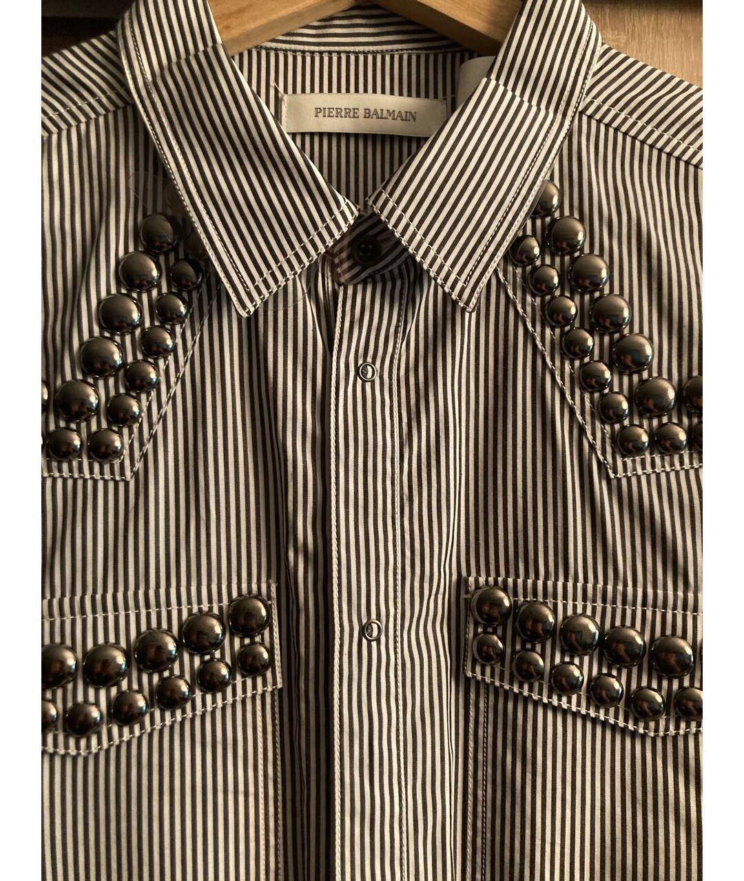PIERRE BALMAIN Мульти хлопковая кэжуал рубашка, фото 3