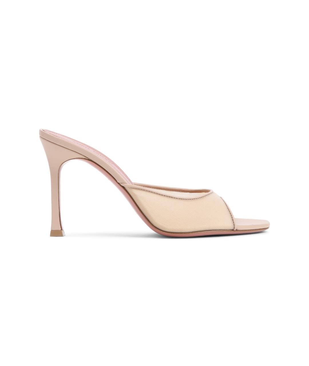 Amina Muaddi Кожаные мюли, фото 1