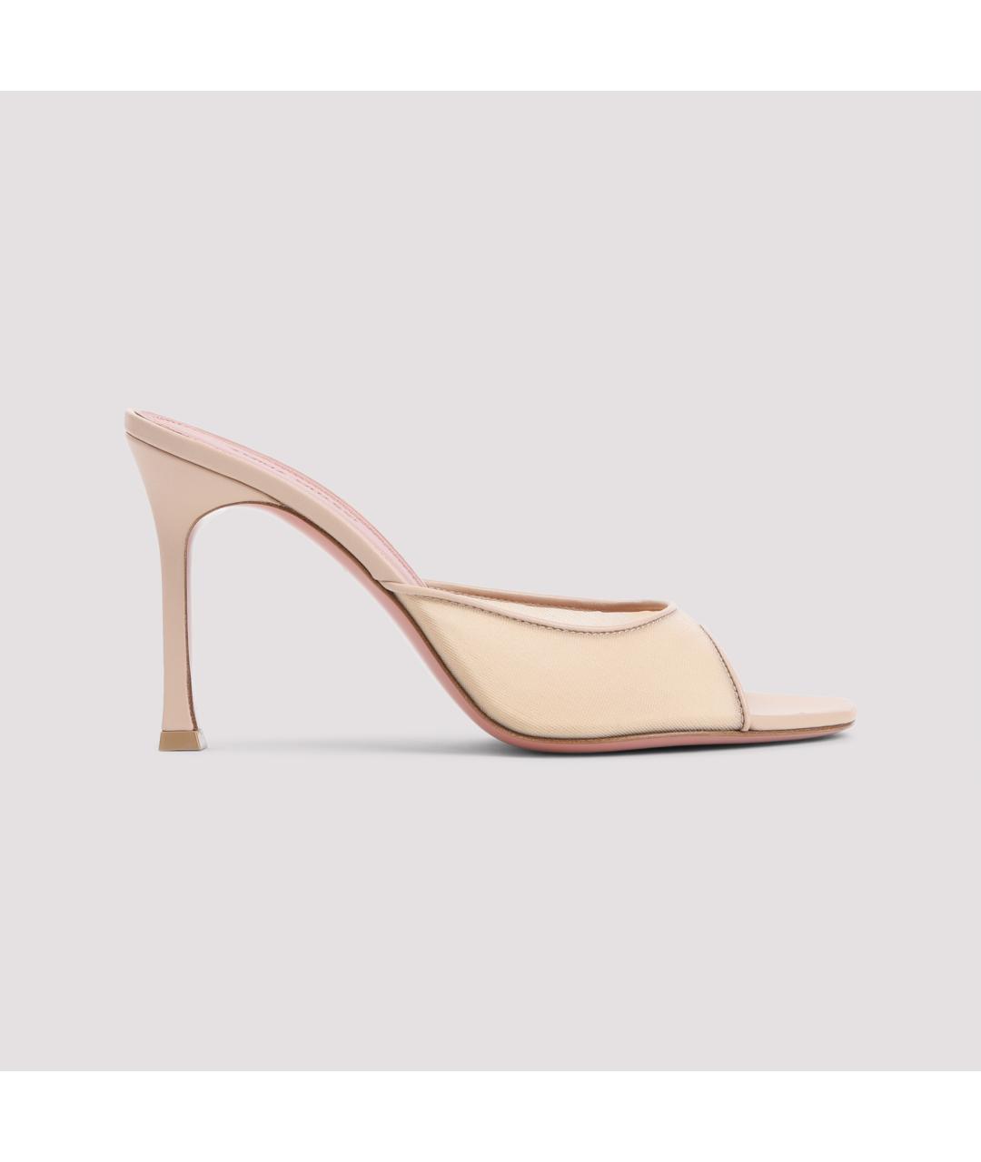 Amina Muaddi Кожаные мюли, фото 2