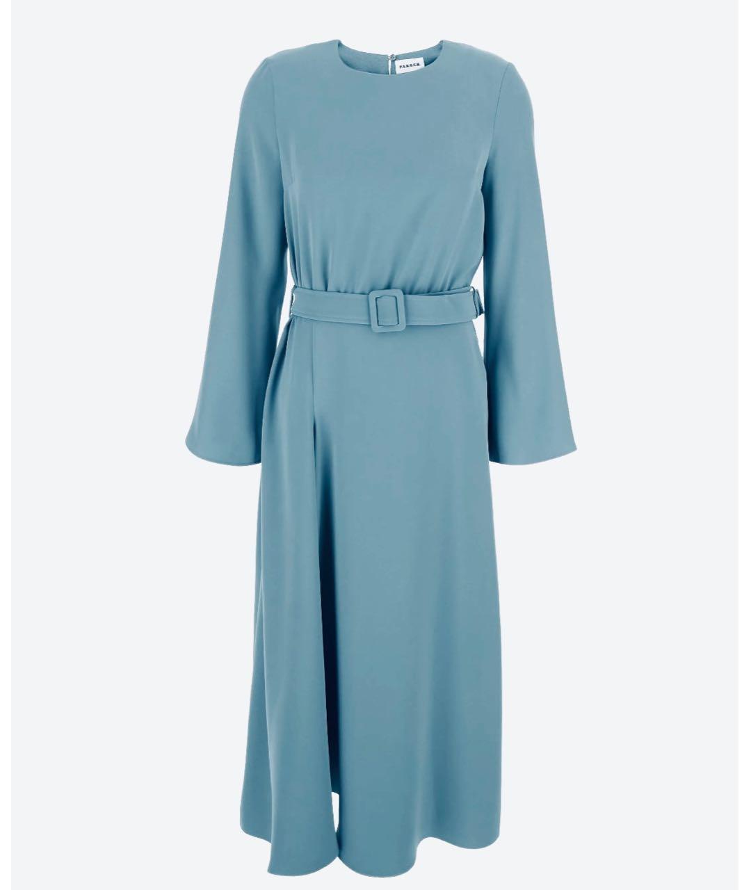 P.A.R.O.S.H. Голубое коктейльное платье, фото 8