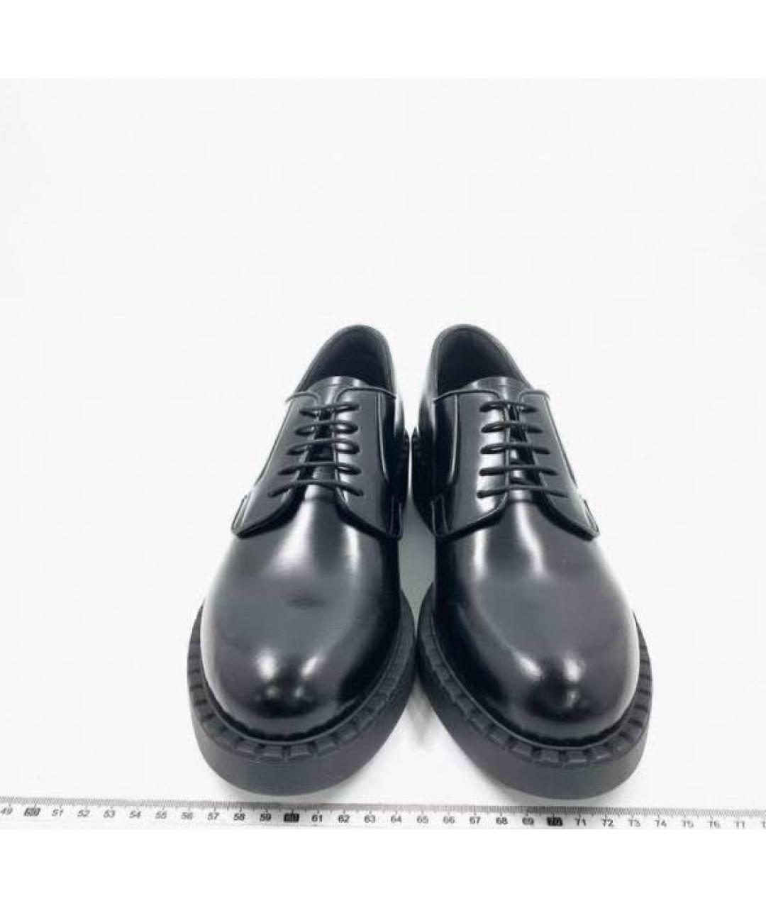 PRADA Черные кожаные ботильоны, фото 2