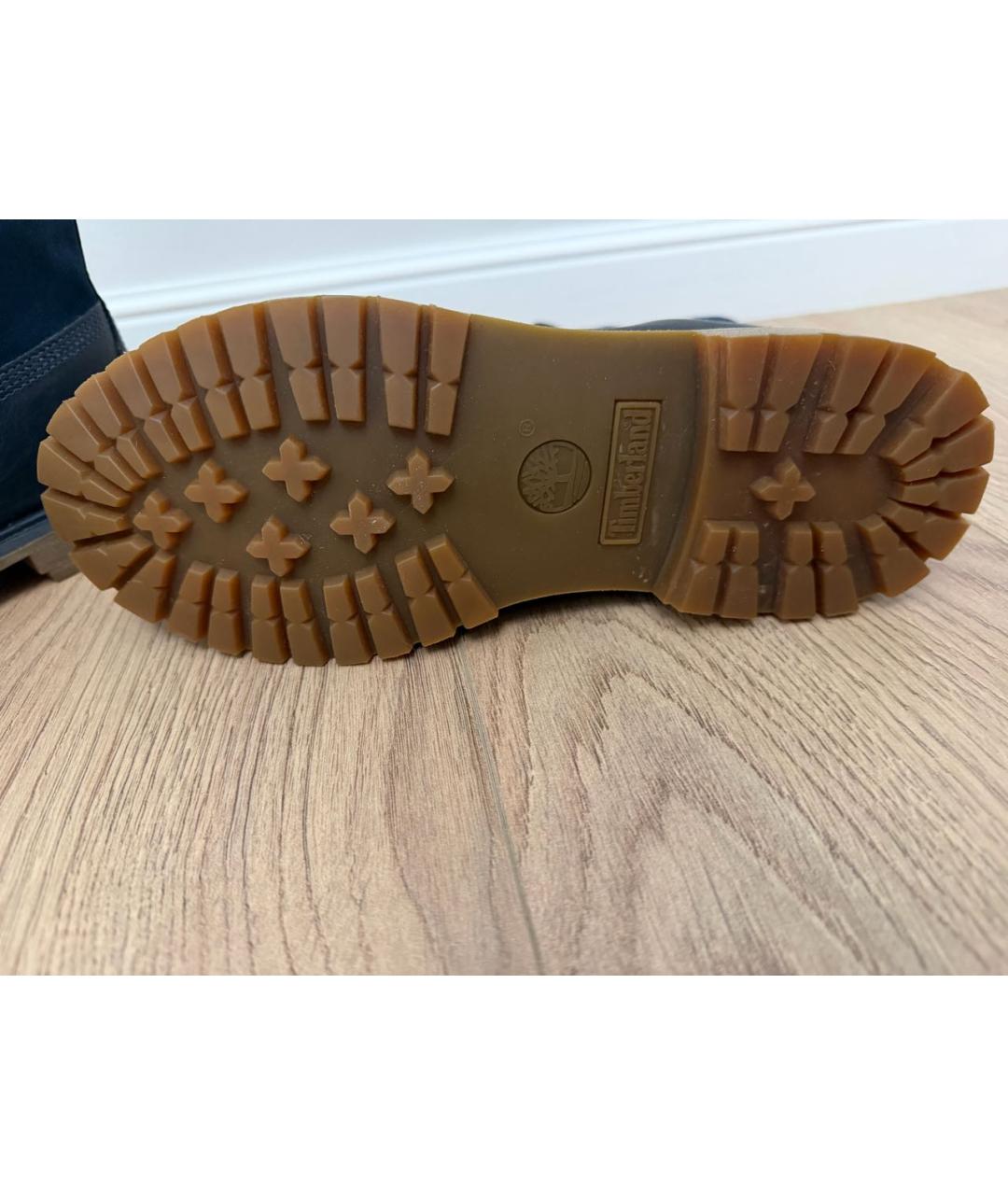 TIMBERLAND Темно-синие кожаные ботинки, фото 5