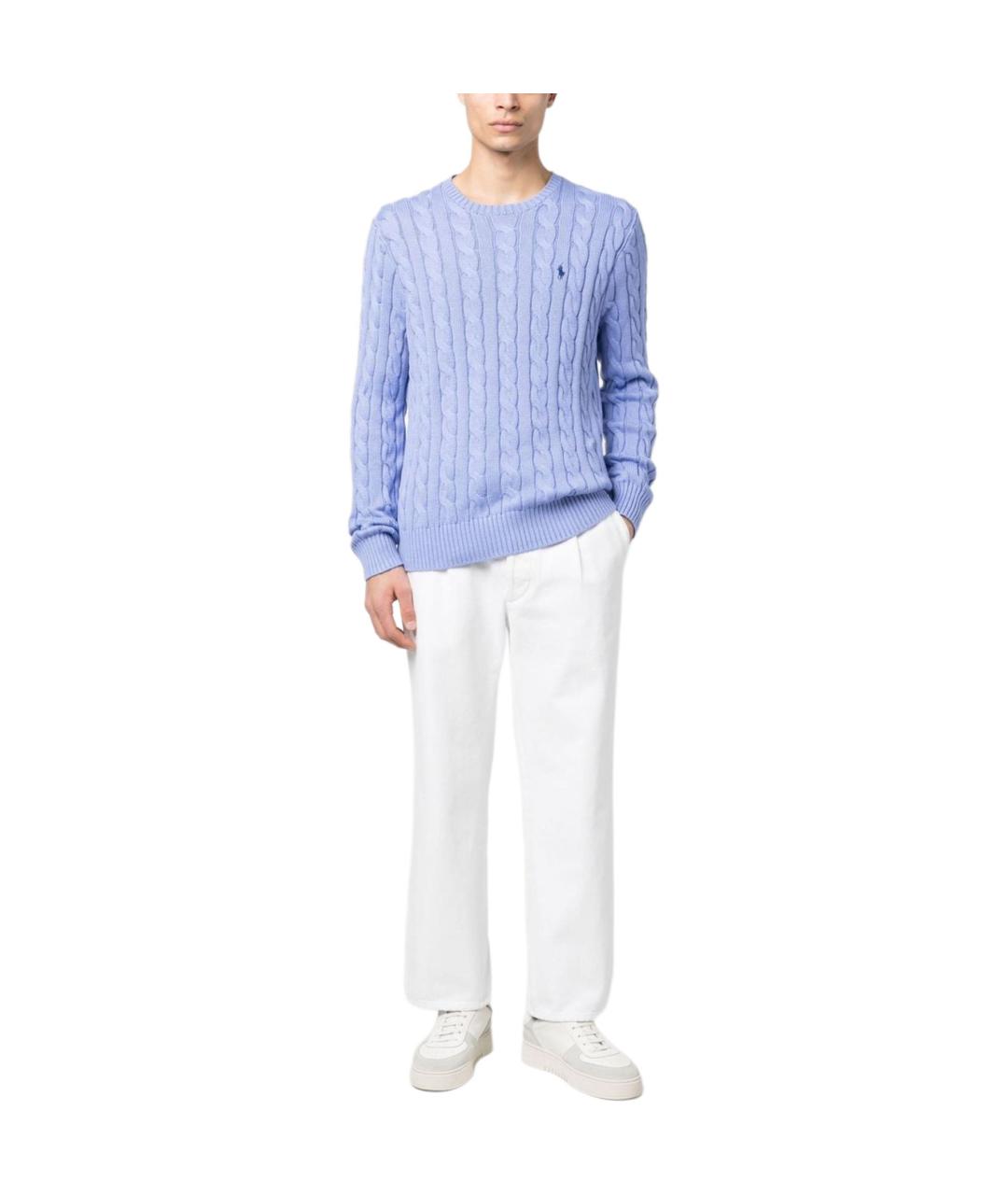 POLO RALPH LAUREN Синий джемпер / свитер, фото 2