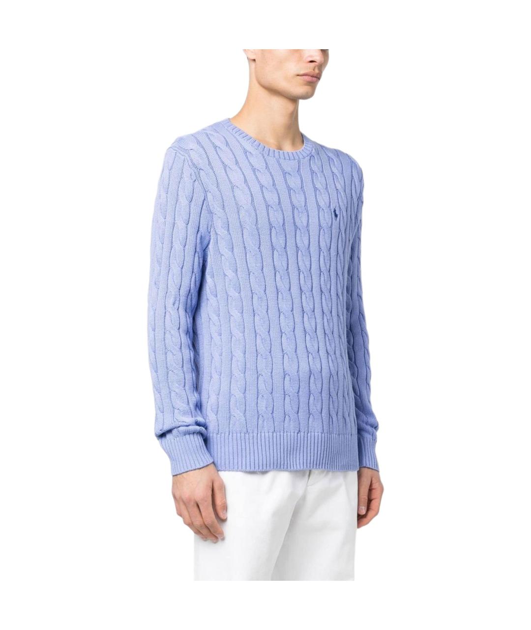 POLO RALPH LAUREN Синий джемпер / свитер, фото 4