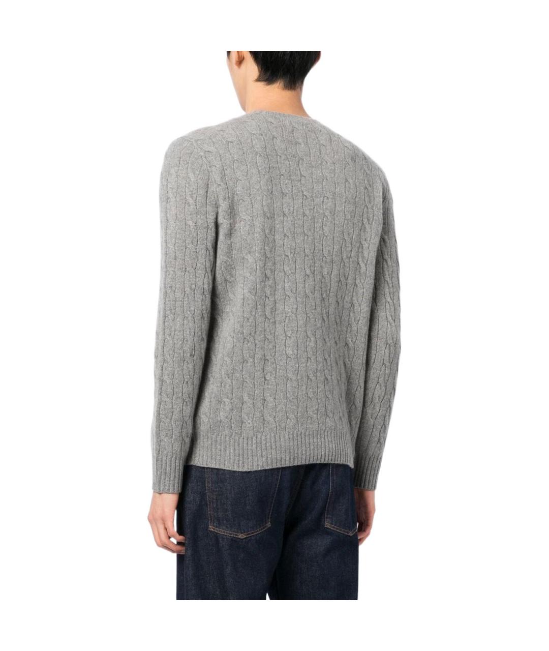 POLO RALPH LAUREN Серый джемпер / свитер, фото 4