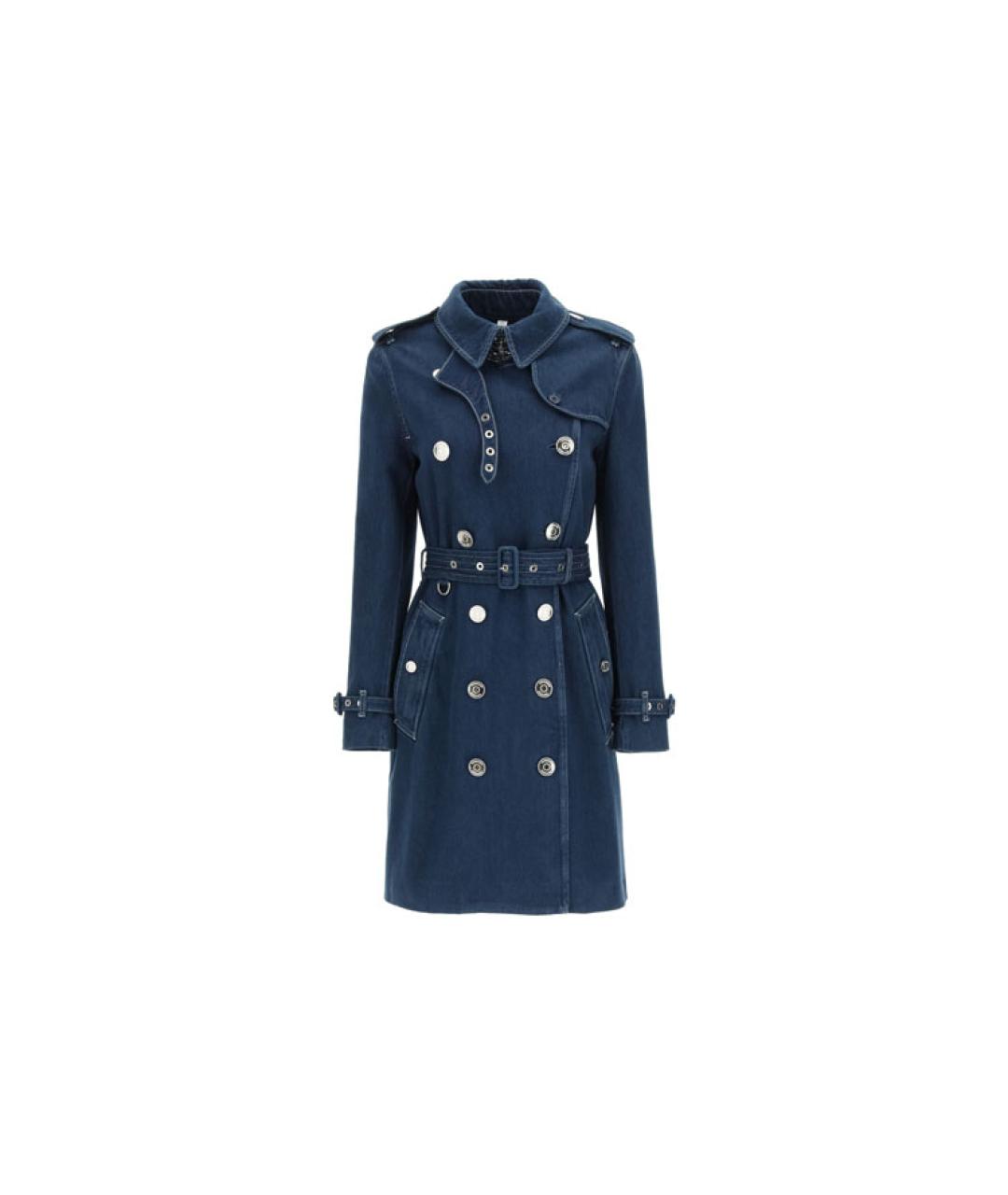 BURBERRY Синий тренч/плащ, фото 5