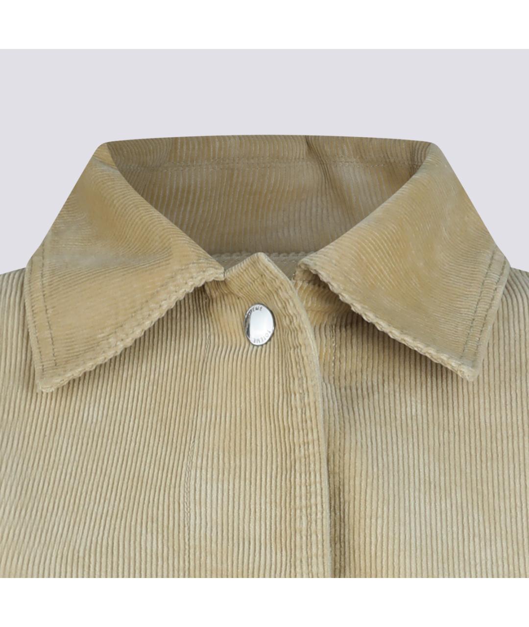 TOTEME Бежевая хлопковая куртка, фото 3