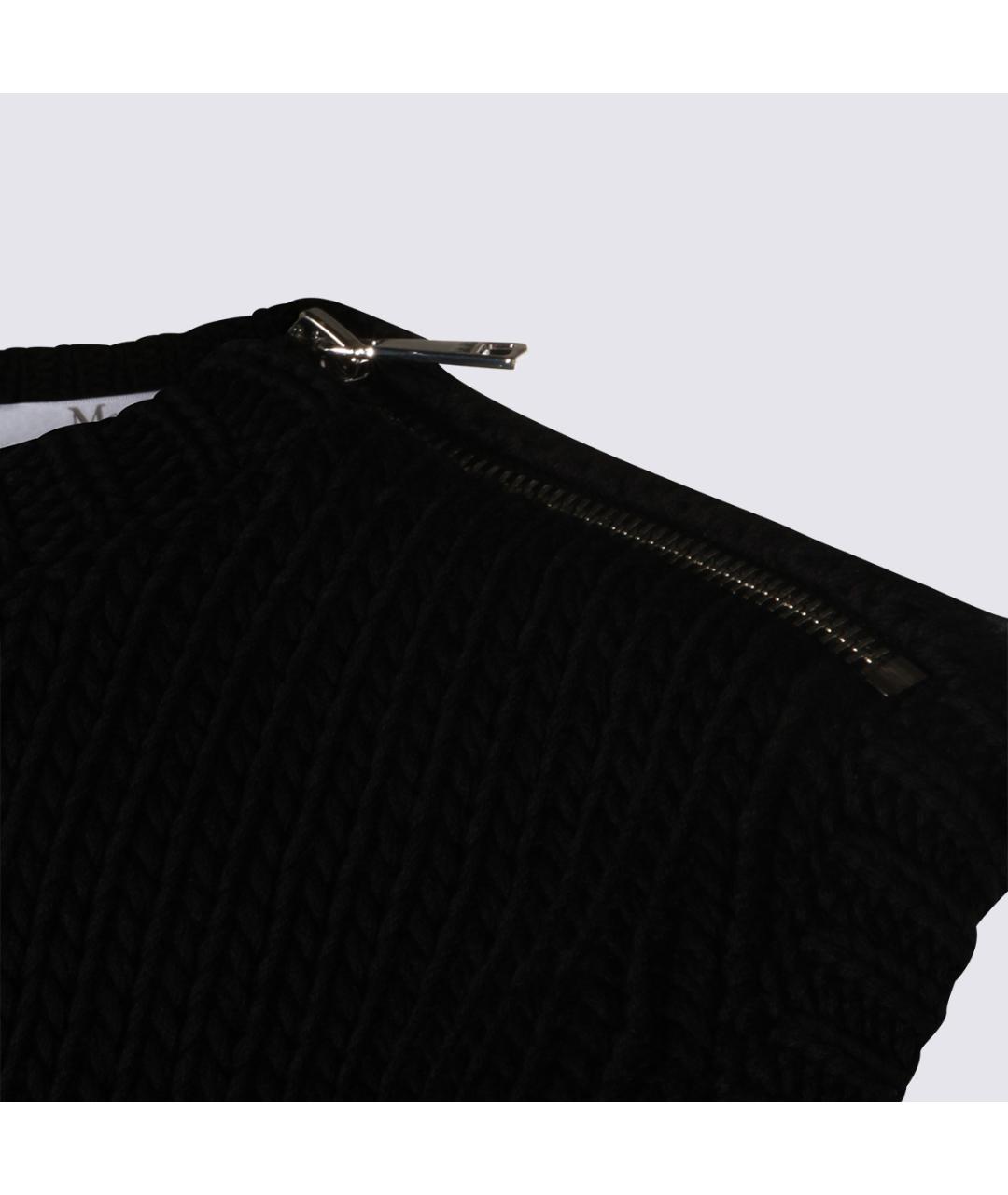 MAX MARA Черная хлопковая майка, фото 3