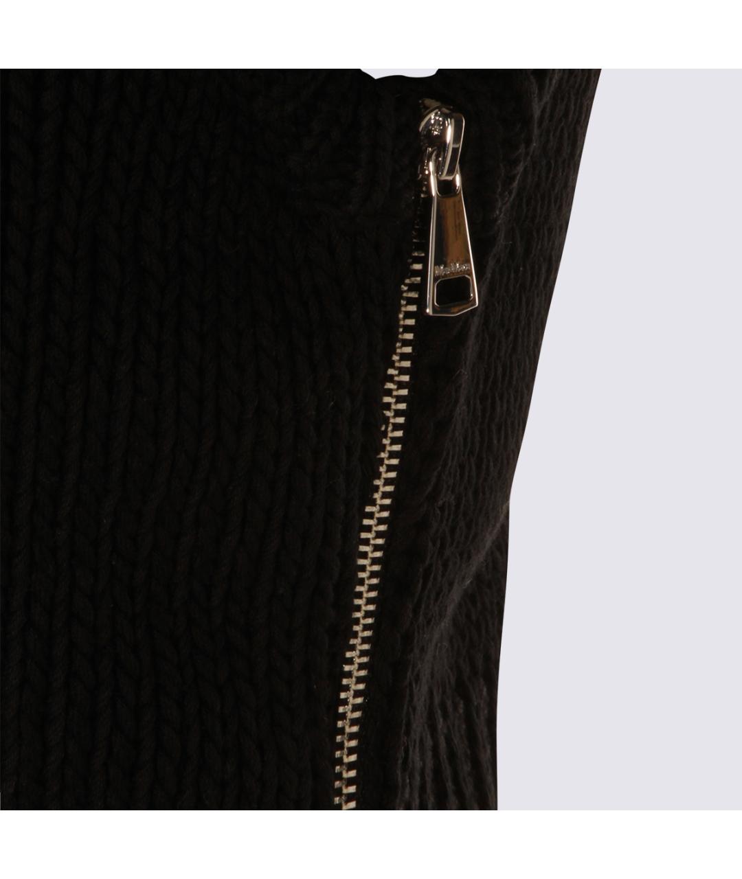 MAX MARA Черная хлопковая майка, фото 4