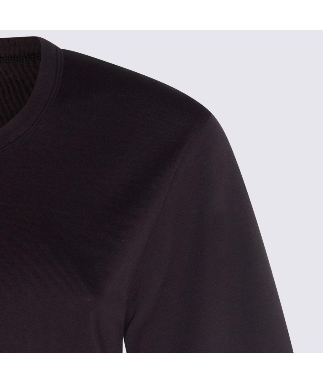 LEMAIRE Черная хлопковая футболка, фото 3