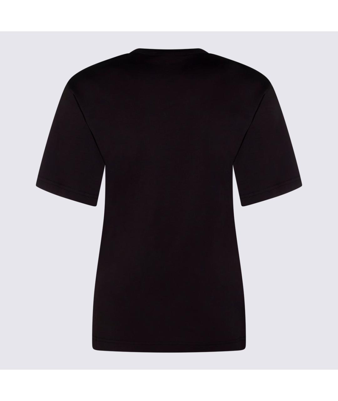 LEMAIRE Черная хлопковая футболка, фото 2