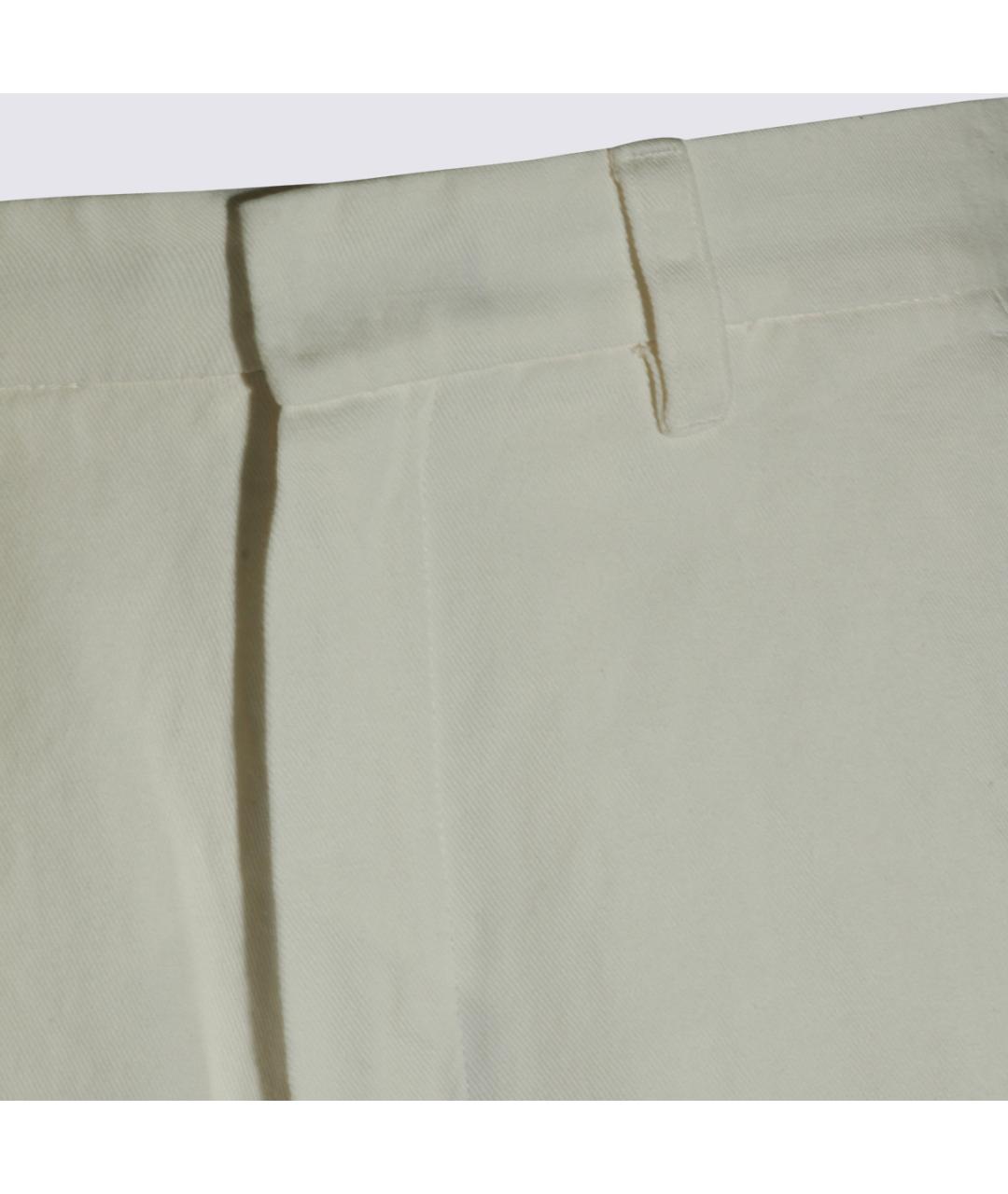 'S MAX MARA Белые хлопковые шорты, фото 3