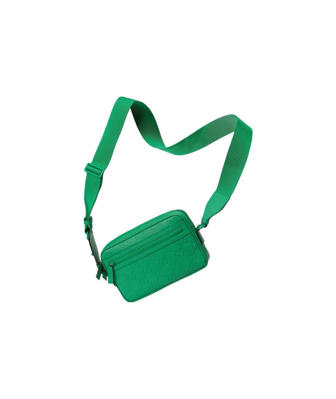 GUCCI Зеленая сумка на плечо, фото 3