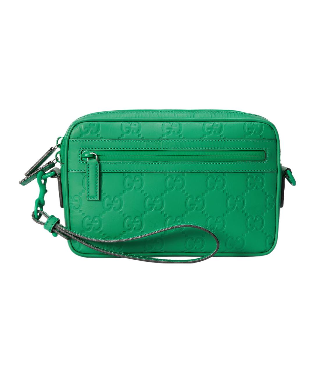 GUCCI Зеленая сумка на плечо, фото 2