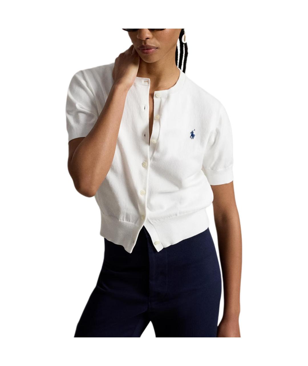 POLO RALPH LAUREN Белый джемпер / свитер, фото 2