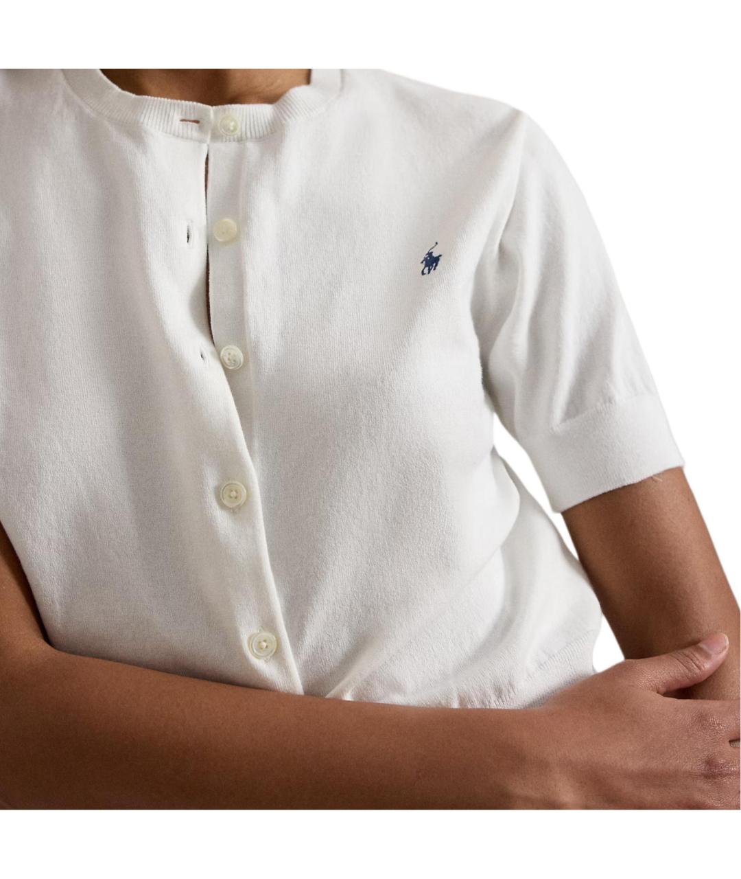 POLO RALPH LAUREN Белый джемпер / свитер, фото 5