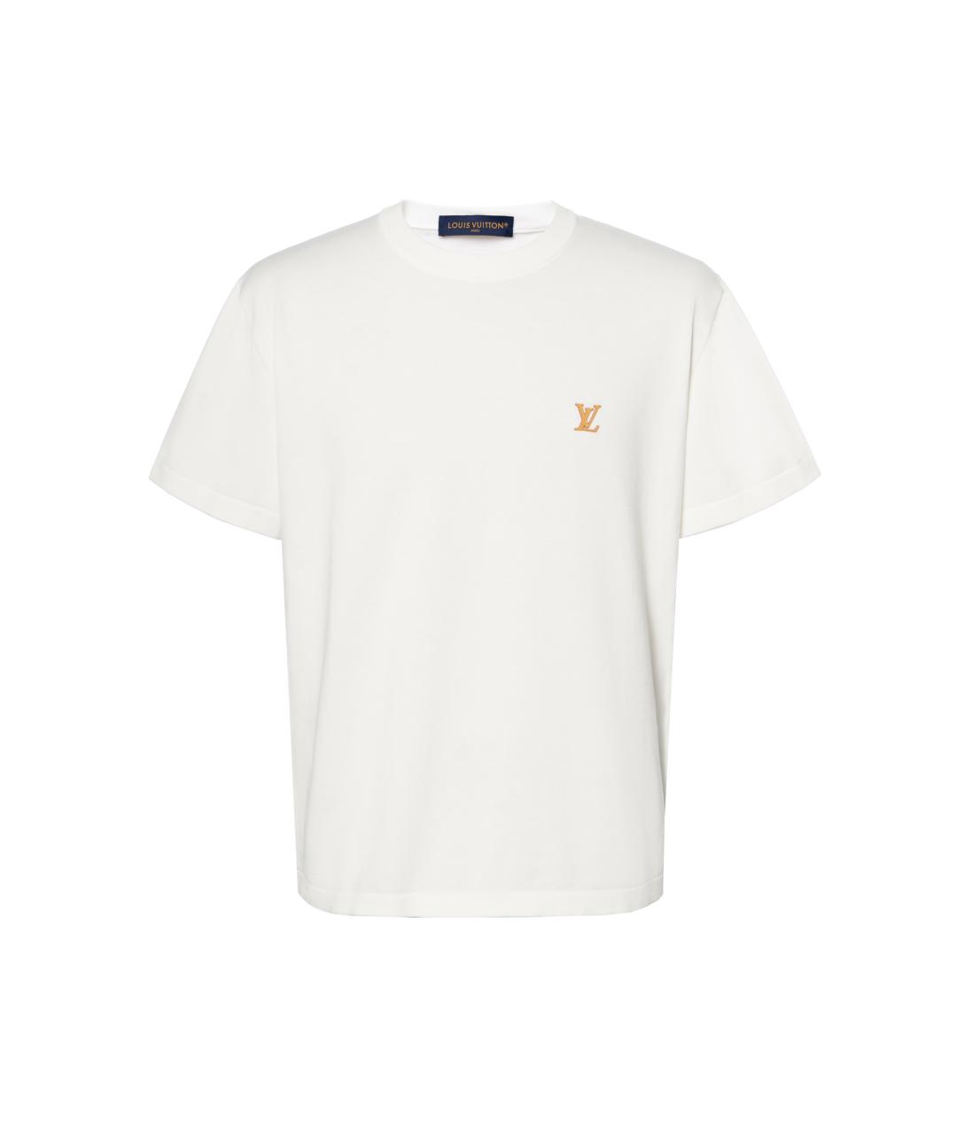 LOUIS VUITTON Белая футболка, фото 6
