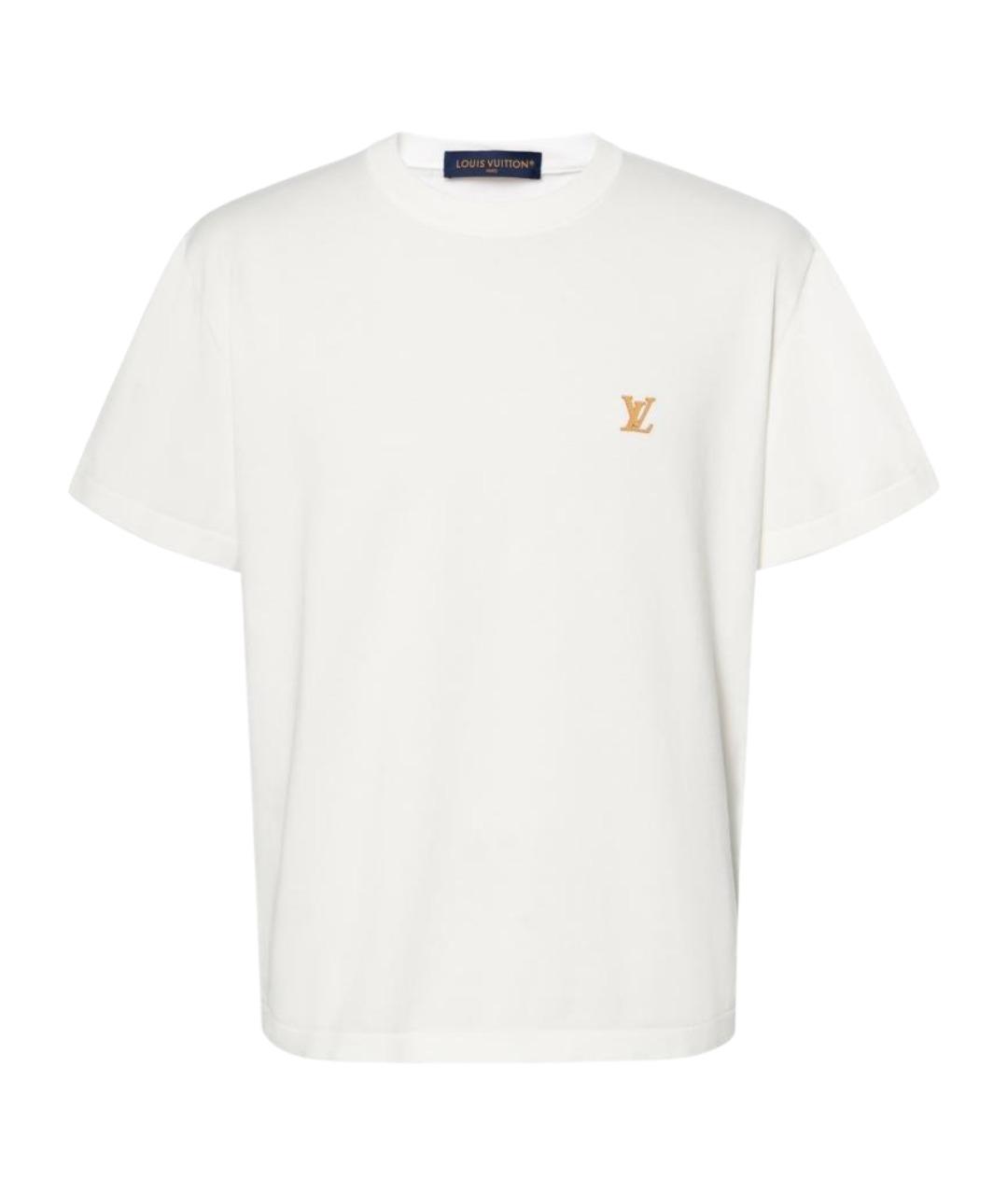 LOUIS VUITTON Белая футболка, фото 1