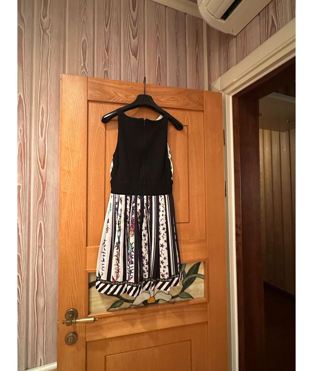 JUST CAVALLI Мульти вискозное коктейльное платье, фото 2