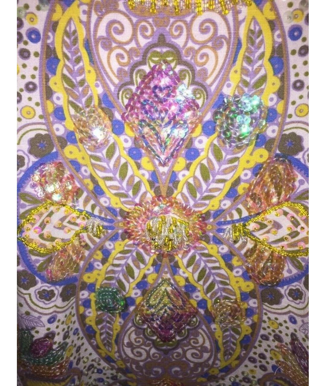 SEE BY CHLOE Мульти хлопковое коктейльное платье, фото 4