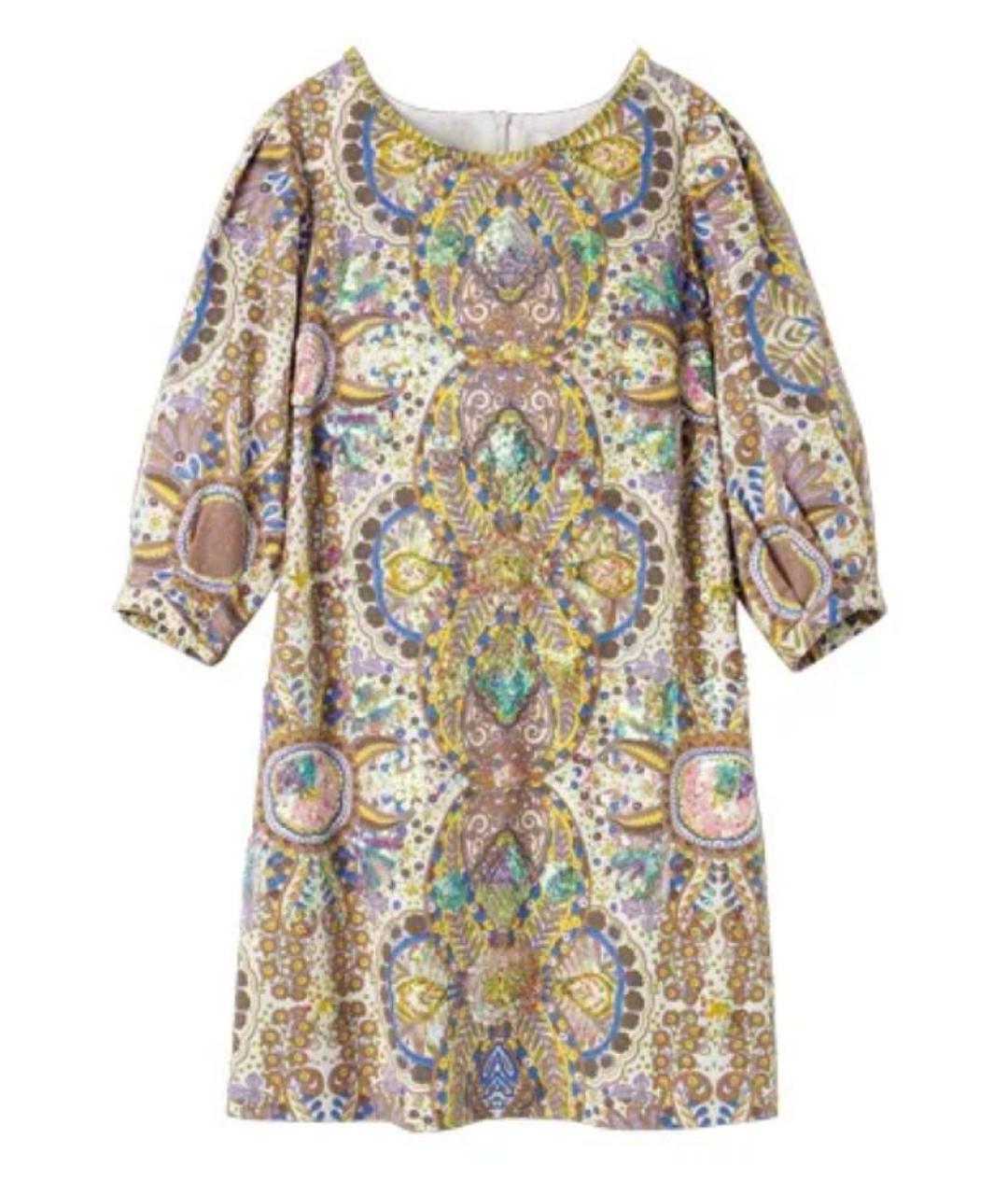 SEE BY CHLOE Мульти хлопковое коктейльное платье, фото 9