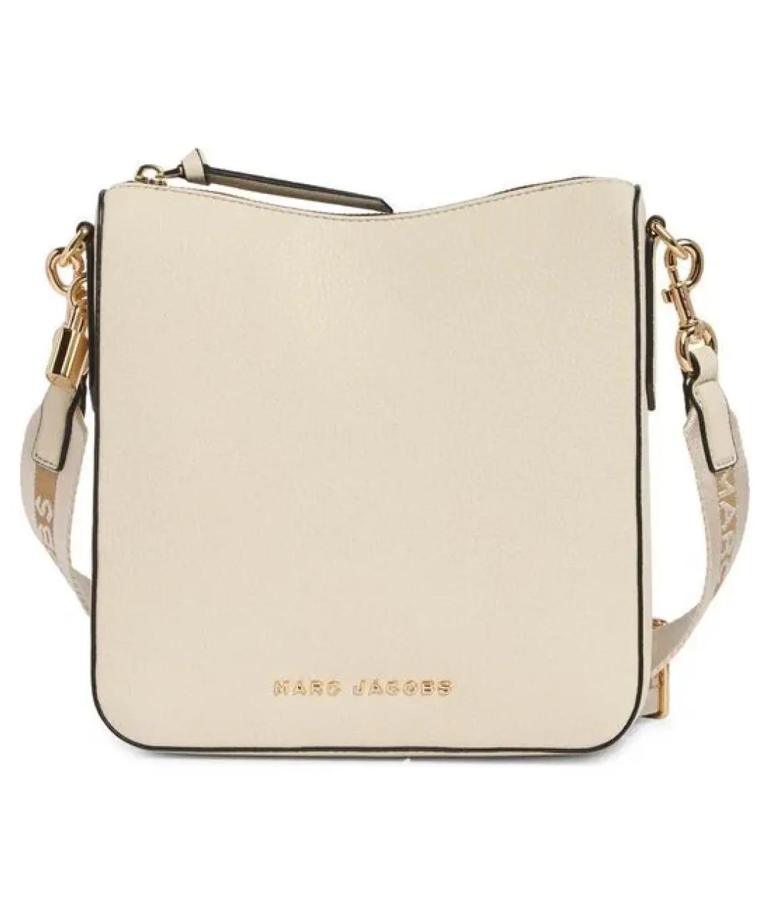 MARC JACOBS Бежевая кожаная сумка через плечо, фото 7