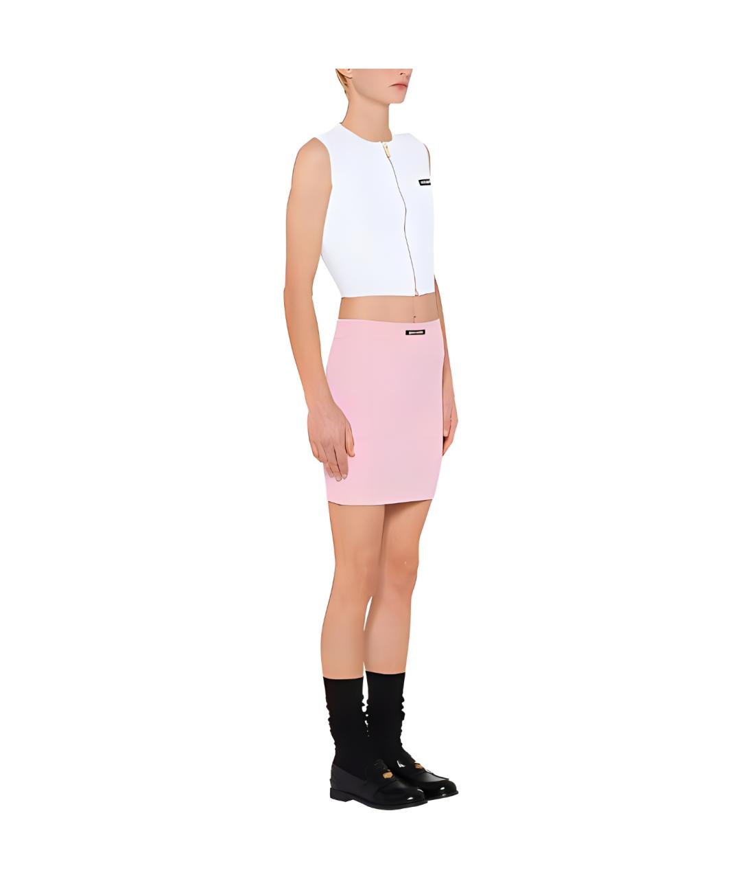 MIU MIU Белая майка, фото 4