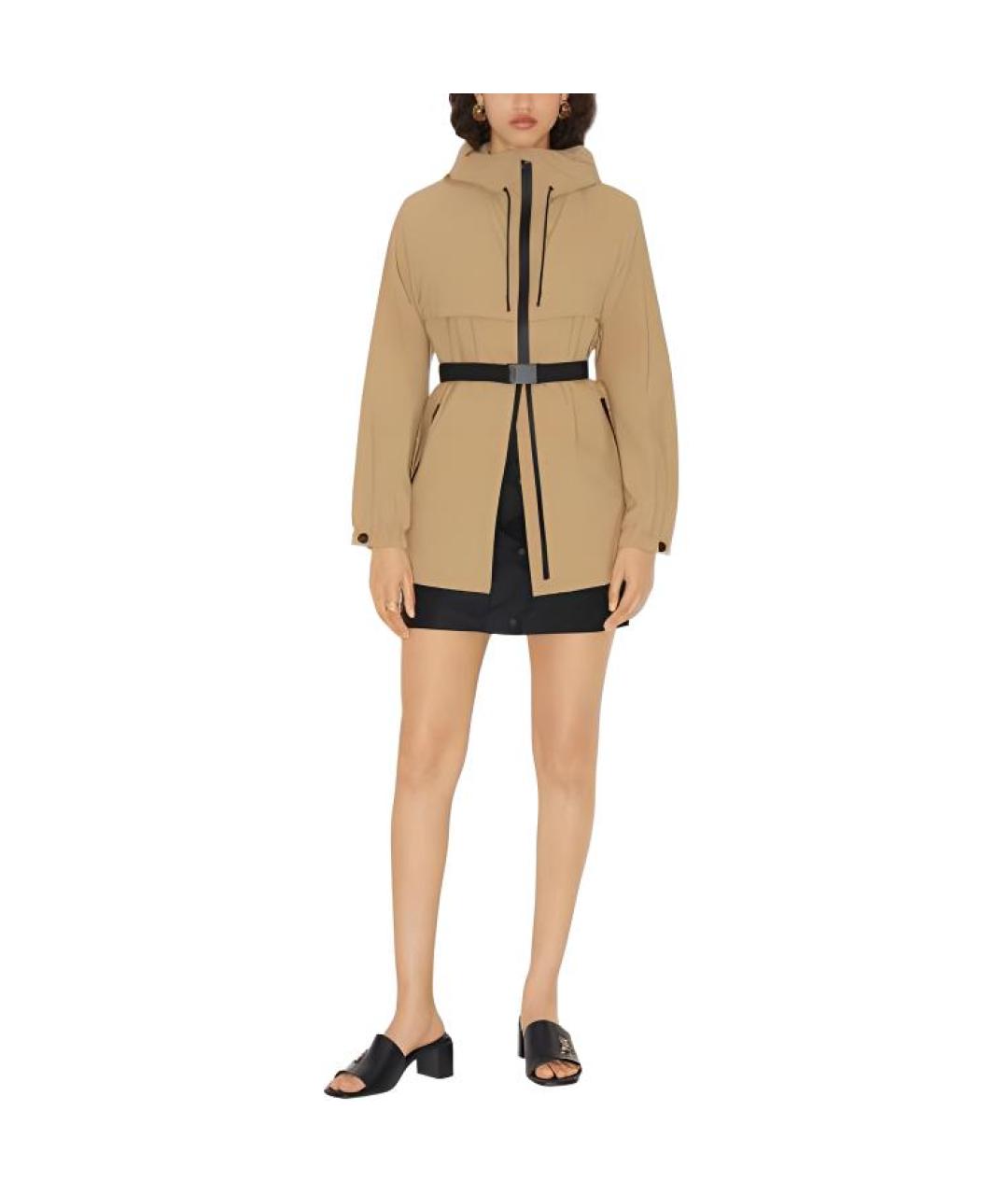 BURBERRY Бежевая куртка, фото 2