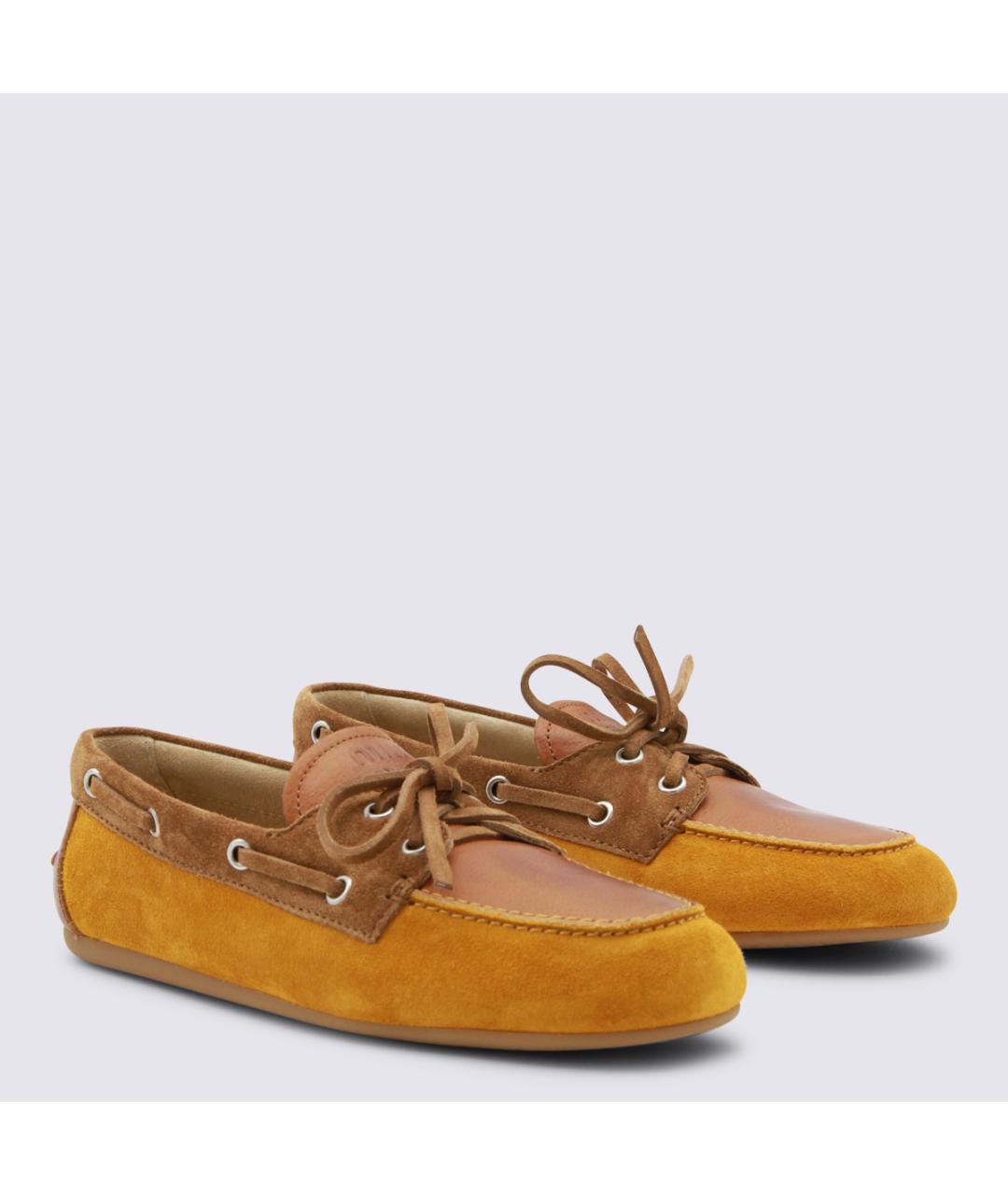 MIU MIU Замшевые лоферы, фото 2