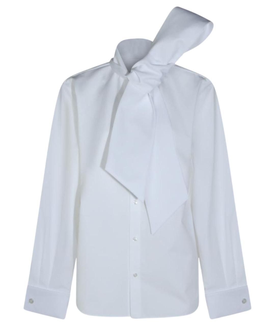 SAINT LAURENT Белая хлопковая рубашка, фото 1