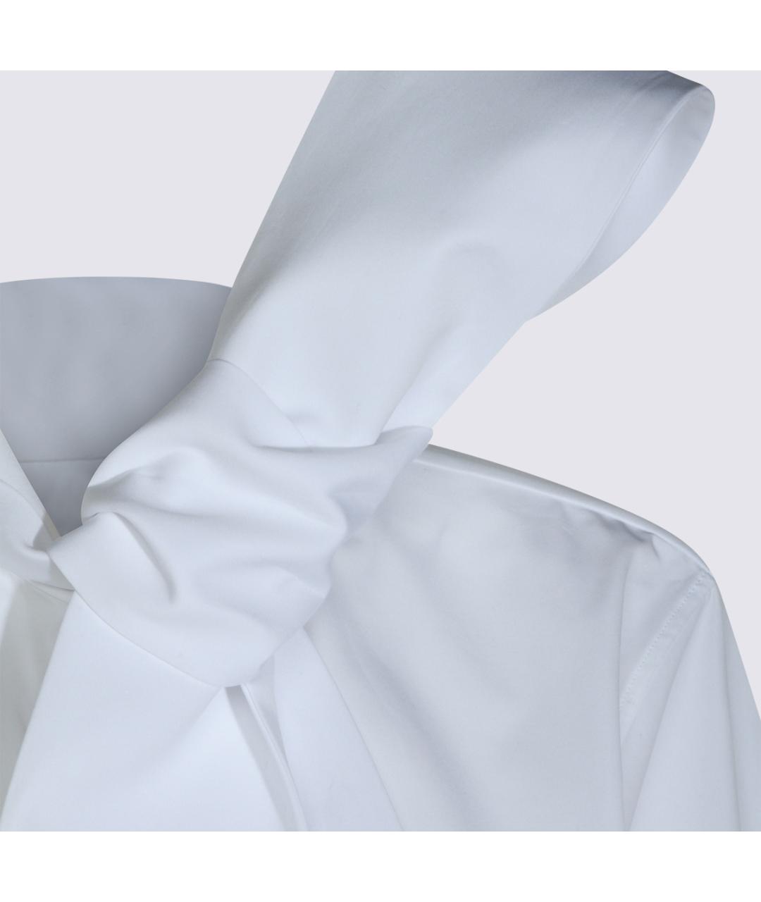 SAINT LAURENT Белая хлопковая рубашка, фото 3