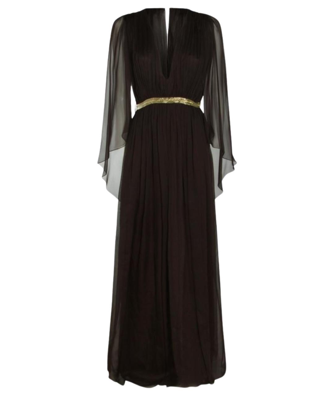 ALBERTA FERRETTI Шелковое вечернее платье, фото 1